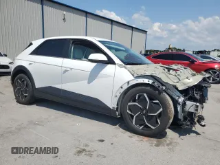 2022 Hyundai Ioniq 5 SEL with VIN KM8KN4AE9NU088487, listed as a Copart auction lot 56558305 with 39,201 mi miles and Non repairable. Bid and sale history available at DreamBid. Image 4.