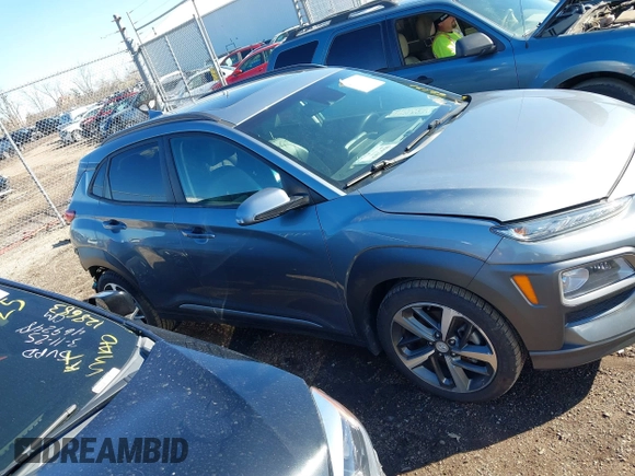 2019 Hyundai Kona Limited with VIN KM8K3CA58KU251819, listed as a IAAI auction lot 41811078 with 62,171 mi miles and . Bid and sale history available at DreamBid. Image 14.
