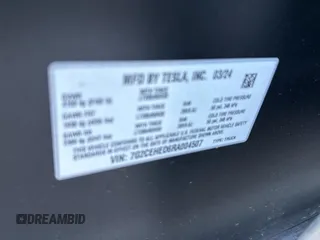 2024 Tesla Cybertruck z VIN 7G2CEHED6RA004507, wystawiony jako Copart lot #54939974 z przebiegiem 387 mil mil oraz . Historia ofert i sprzedaży dostępna na DreamBid. Obrazek 10.