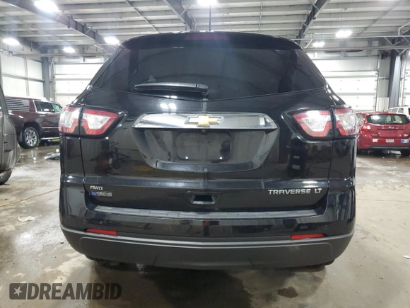 2016 Chevrolet Traverse LT z VIN 1GNKVGKD9GJ258788, wystawiony jako Copart lot #58397535 z przebiegiem 206 688 mil mil oraz Szkoda całkowita • Salvage title. Historia ofert i sprzedaży dostępna na DreamBid. Obrazek 6.