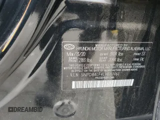 2020 Hyundai Elantra SEL z VIN 5NPD84LF4LH597761, wystawiony jako Copart lot #54498145 z przebiegiem 51 195 mil mil oraz Szkoda całkowita • Salvage title. Historia ofert i sprzedaży dostępna na DreamBid. Obrazek 12.