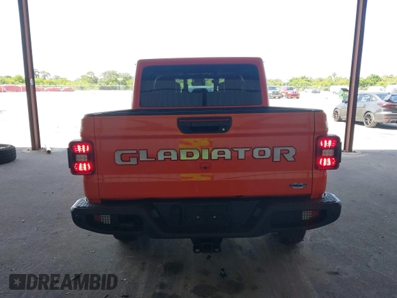 2020 Jeep Gladiator Overland z VIN 1C6HJTFG4LL154369, wystawiony jako IAAI lot #42681844 z przebiegiem 76 374 mil mil oraz . Historia ofert i sprzedaży dostępna na DreamBid. Obrazek 16.