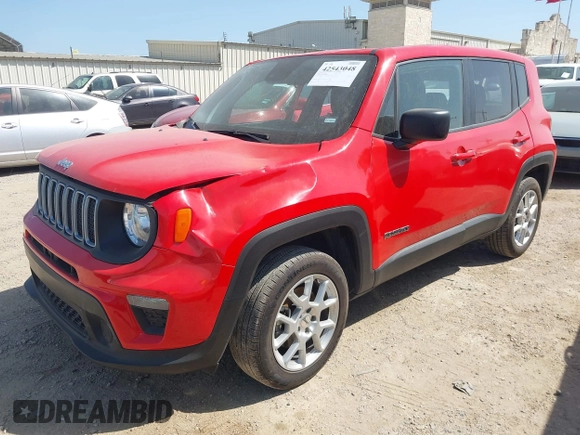 2023 Jeep Renegade Latitude z VIN ZACNJDB1XPPP68568, wystawiony jako IAAI lot #42543048 z przebiegiem 43 764 mil mil oraz . Historia ofert i sprzedaży dostępna na DreamBid. Obrazek 17.