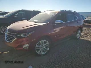 2019 Chevrolet Equinox Premier z VIN 2GNAXPEX2K6305144, wystawiony jako Copart lot #77768524 z przebiegiem 199 088 mil mil oraz Szkoda całkowita • Salvage title. Historia ofert i sprzedaży dostępna na DreamBid. Obrazek 1.
