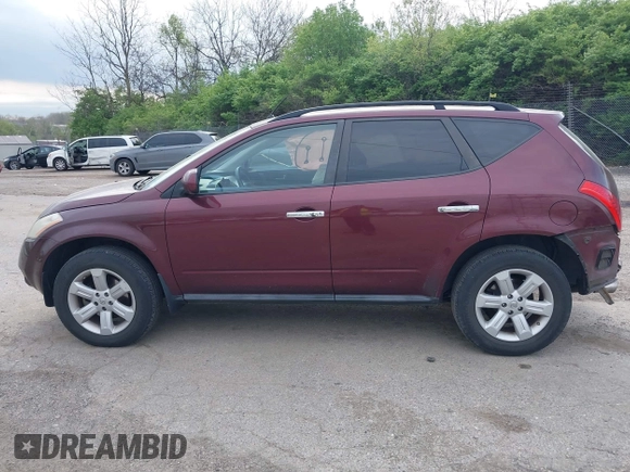 2007 Nissan Murano S with VIN JN8AZ08W47W601653, listed as a IAAI auction lot 42074179 with 138,257 mi miles and . Bid and sale history available at DreamBid. Image 15.