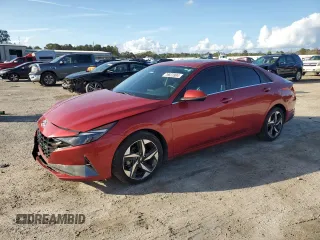 2021 Hyundai Elantra Limited with VIN KMHLP4AG2MU150603, listed as a Copart auction lot 79823994 with 48,899 mi miles and Salvage Title. Bid and sale history available at carsss.com. Image 1.