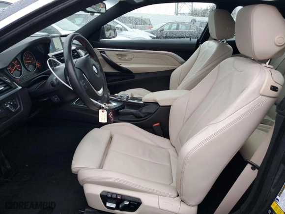 2017 BMW 4 Series 430i xDrive with VIN WBA4R9C55HK878457, listed as a Copart auction lot 43366465 with 43,906 mi miles and Salvage Title. Bid and sale history available at carsss.com. Image 7.