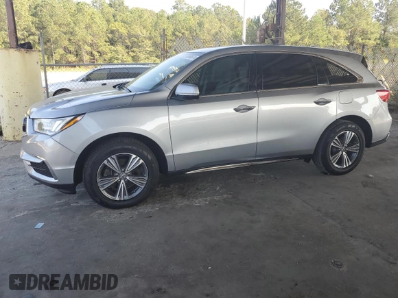 2019 Acura MDX with VIN 5J8YD3H33KL009219, listed as a Copart auction lot 76060674 with 47,456 mi miles and Salvage Title. Bid and sale history available at carsss.com. Image 1.