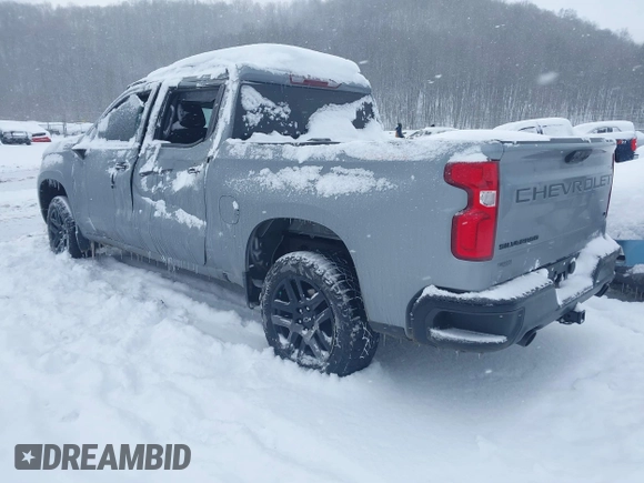 2023 Chevrolet Silverado 1500 LT Trail Boss with VIN 3GCUDFED4PG302112, listed as a IAAI auction lot 41241051 with 30,908 mi miles and . Bid and sale history available at DreamBid. Image 3.