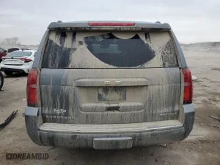 2020 Chevrolet Suburban Premier with VIN 1GNSKJKC8LR229551, listed as a Copart auction lot 43632235 with 109,020 mi miles and Salvage Title. Bid and sale history available at carsss.com. Image 6.