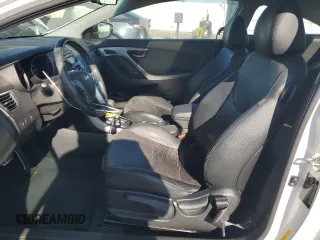 2013 Hyundai Elantra Coupe SE with VIN KMHDH6AE2DU006528, listed as a Copart auction lot 87547195 with 81,980 mi miles and Salvage Title. Bid and sale history available at carsss.com. Image 7.