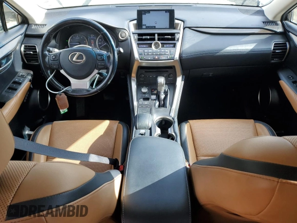 2016 Lexus NX 200t with VIN JTJBARBZ0G2090591, listed as a Copart auction lot 46295185 with 111,903 mi miles and Salvage Title. Bid and sale history available at carsss.com. Image 8.