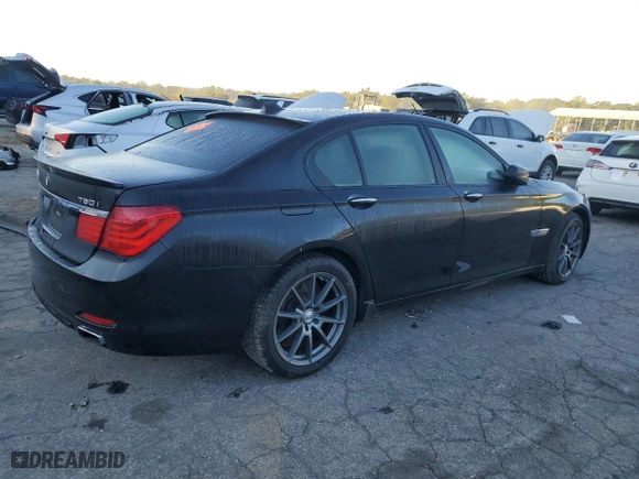 2009 BMW 7 Series 750i with VIN WBAKA83599CY33381, listed as a Copart auction lot 75530264 with 83,083 mi miles and Salvage Title. Bid and sale history available at carsss.com. Image 3.