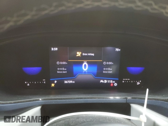 2022 Volkswagen Taos SE с VIN 3VVTX7B25NM050964, выставлен на аукционе Copart как лот 53791975 с пробегом 36 739 миль миль и Списание • Salvage title. История ставок и продаж доступна на DreamBid. Изображение 9.