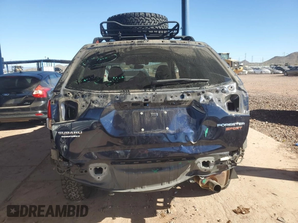 2019 Subaru Forester Sport with VIN JF2SKAPC4KH500550, listed as a Copart auction lot 50234435 with 101,487 mi miles and Salvage Title. Bid and sale history available at carsss.com. Image 6.