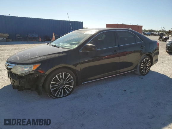 2014 Toyota Camry L with VIN 4T4BF1FK2ER376447, listed as a Copart auction lot 82886974 with 112,833 mi miles and Salvage Title. Bid and sale history available at DreamBid. Image 1.