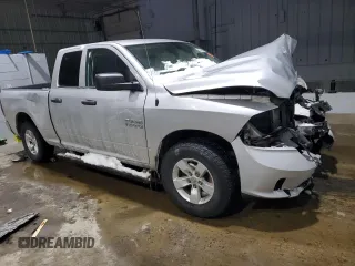 2017 Ram 1500 Express with VIN 1C6RR7FG8HS778144, listed as a Copart auction lot 45848225 with Not Provided miles and Salvage Title. Bid and sale history available at carsss.com. Image 4.