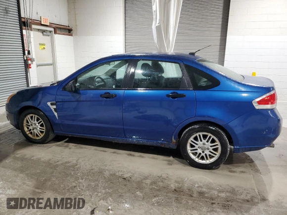 2008 Ford Focus SE with VIN 1FAHP35NX8W155366, listed as a Copart auction lot 56095375 with 123,344 mi miles and Salvage Title. Bid and sale history available at DreamBid. Image 2.