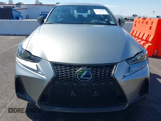 2020 Lexus IS with VIN JTHG81F2XL5043160, listed as a IAAI auction lot 37738891 with 24,607 mi miles. Bid and sale history available at carsss.com. Image 6.