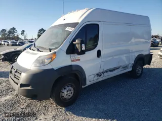 2018 Ram ProMaster Cargo Van with VIN 3C6TRVCG8JE138927, listed as a Copart auction lot 83449694 with 103,925 mi miles and Salvage Title. Bid and sale history available at carsss.com. Image 1.