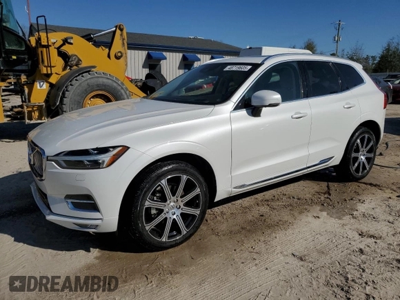 2020 Volvo XC60 Inscription with VIN YV4102RL4L1512319, listed as a Copart auction lot 48719605 with 37,302 mi miles and Salvage title. Bid and sale history available at DreamBid. Image 1.