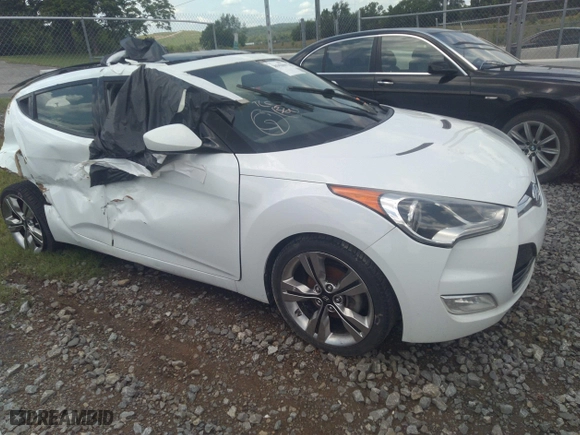 2013 Hyundai Veloster RE:MIX with VIN KMHTC6AD2DU160397, listed as a IAAI auction lot 36342044 with 205,100 mi miles. Bid and sale history available at carsss.com. Image 13.