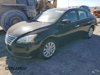 2013 Nissan Sentra SV with VIN 1N4AB7AP5DN904265, listed as a Copart auction lot 50575225 with 135,235 mi miles and Salvage Title. Bid and sale history available at DreamBid. Image 1.
