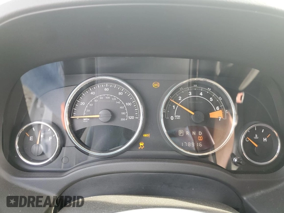 2015 Jeep Compass High Altitude Edition with VIN 1C4NJDEB7FD151875, listed as a Copart auction lot 54582275 with 178,916 mi miles and Salvage Title. Bid and sale history available at carsss.com. Image 9.