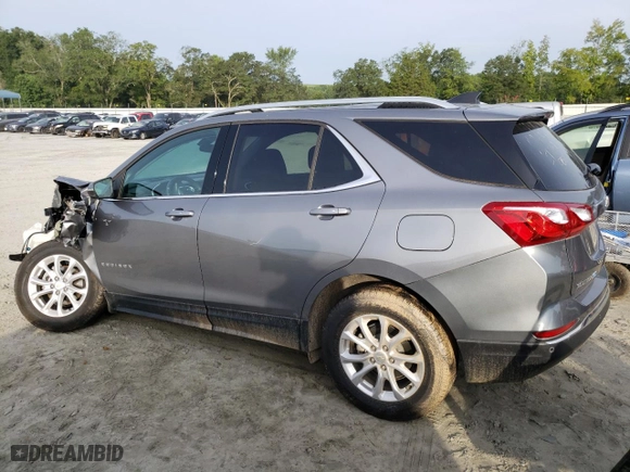 2019 Chevrolet Equinox LT with VIN 3GNAXMEU1KL161666, listed as a Copart auction lot 61554923 with 30,832 mi miles and Salvage Title. Bid and sale history available at carsss.com. Image 2.