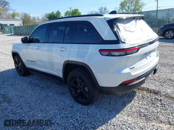 2023 Jeep Grand Cherokee Laredo with VIN 1C4RJHAG1PC515399, listed as a IAAI auction lot 41929215 with 27,986 mi miles and . Bid and sale history available at DreamBid. Image 3.