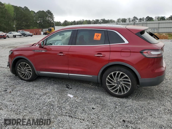 2019 Lincoln Nautilus Reserve z VIN 2LMPJ6L9XKBL57034, wystawiony jako Copart lot #51652415 z przebiegiem 51 302 mil mil oraz Szkoda całkowita • Salvage title. Historia ofert i sprzedaży dostępna na DreamBid. Obrazek 2.