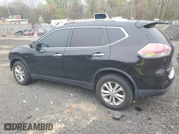 2014 Nissan Rogue SV with VIN 5N1AT2MV8EC806991, listed as a Copart auction lot 52792475 with 134,461 mi miles and Salvage Title. Bid and sale history available at carsss.com. Image 2.