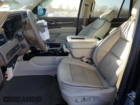 2023 GMC Yukon Denali with VIN 1GKS1DKL9PR275963, listed as a Copart auction lot 85651634 with 0 mi miles and Salvage Title. Bid and sale history available at carsss.com. Image 7.