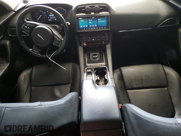 2019 Jaguar F-Pace 25t with VIN SADCS2FX2KA391600, listed as a Copart auction lot 50800915 with 110,065 mi miles and Salvage title. Bid and sale history available at DreamBid. Image 8.