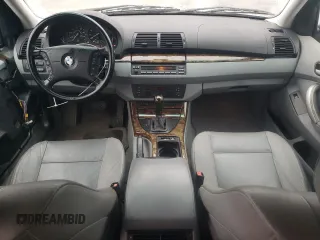2002 BMW X5 3.0i with VIN 5UXFA53542LP29033, listed as a Copart auction lot 84638854 with 123,542 mi miles and Clean Title. Bid and sale history available at carsss.com. Image 8.