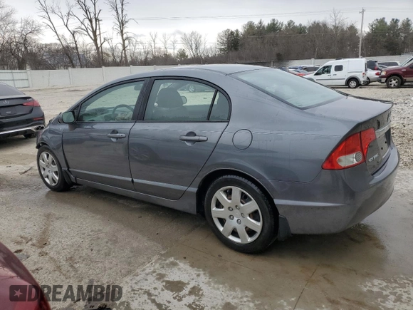 2010 Honda Civic LX with VIN 19XFA1F5XAE002086, listed as a Copart auction lot 51390825 with 109,150 mi miles and Salvage Title. Bid and sale history available at DreamBid. Image 2.
