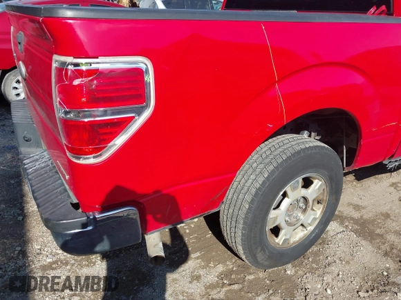 2012 Ford F-150 XL with VIN 1FTEW1CM6CKD07349, listed as a IAAI auction lot 40813093 with 21,141 mi miles. Bid and sale history available at carsss.com. Image 4.