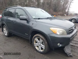 2007 Toyota RAV4 Sport with VIN JTMBK32V775040554, listed as a IAAI auction lot 41962420 with 163,905 mi miles. Bid and sale history available at carsss.com. Image 1.