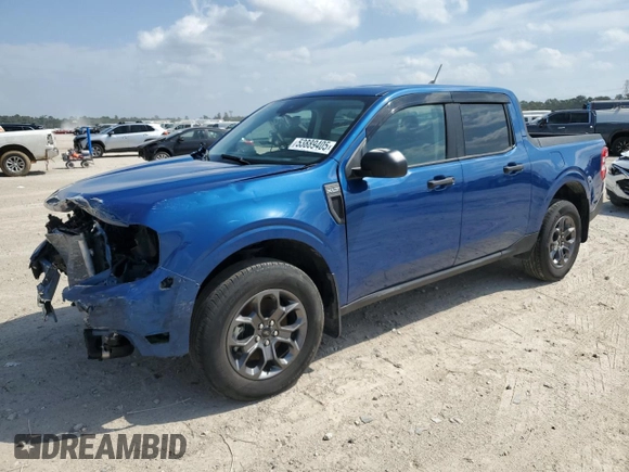 2024 Ford Maverick XLT with VIN 3FTTW8H99RRA26834, listed as a Copart auction lot 53889405 with 6,036 mi miles and Salvage Title. Bid and sale history available at carsss.com. Image 1.
