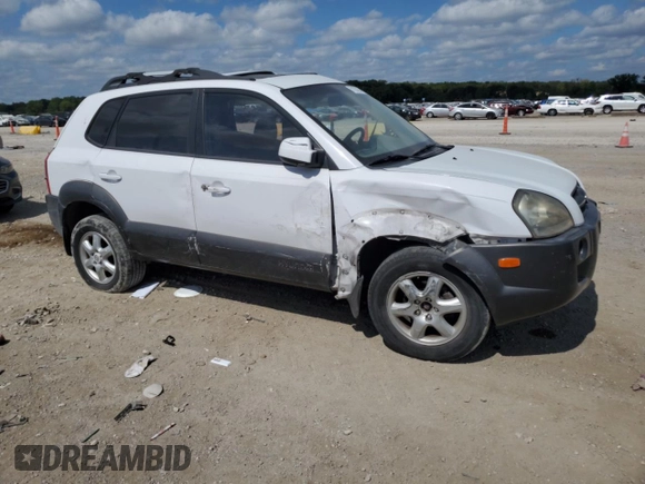 2005 Hyundai Tucson GLS with VIN KM8JN12D05U170995, listed as a Copart auction lot 71737294 with 181,098 mi miles and Salvage Title. Bid and sale history available at carsss.com. Image 4.