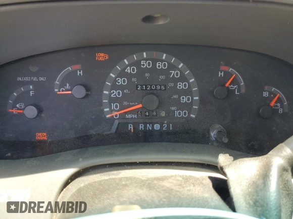 1997 Ford F-150 with VIN 1FTDF1722VKA91457, listed as a Copart auction lot 62339055 with 212,095 mi miles and Clean title. Bid and sale history available at DreamBid. Image 9.