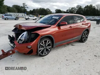 2018 BMW X2 xDrive28i with VIN WBXYJ5C30JEF69377, listed as a Copart auction lot 71223692 with 41,748 mi miles. Bid and sale history available at carsss.com. Image 1.