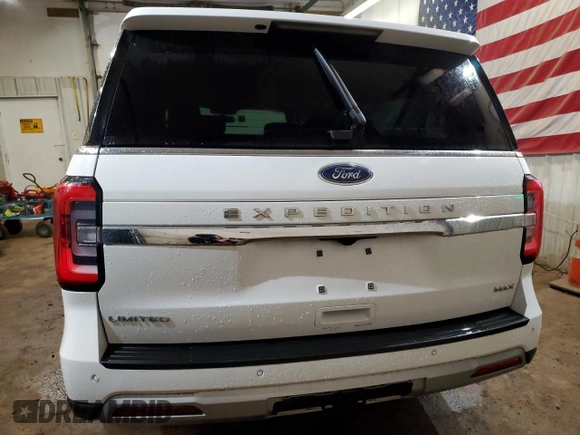 2023 Ford Expedition Max Limited с VIN 1FMJK2A81PEA48386, выставлен на аукционе Copart как лот 50130845 с пробегом 52 612 миль миль и Чистый • Clean title. История ставок и продаж доступна на DreamBid. Изображение 6.