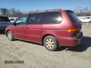 2003 Honda Odyssey EX-L with VIN 5FNRL189X3B006613, listed as a Copart auction lot 46427125 with 245,477 mi miles and Salvage Title. Bid and sale history available at DreamBid. Image 2.