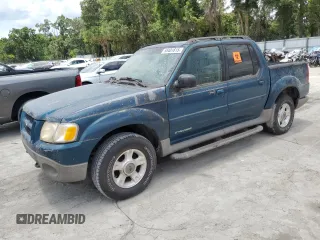 2001 Ford Explorer Sport Trac z VIN 1FMZU67E91UB88054, wystawiony jako Copart lot #58401815 z przebiegiem 229 263 mil mil oraz Czysty tytuł • Clean title. Historia ofert i sprzedaży dostępna na DreamBid. Obrazek 1.