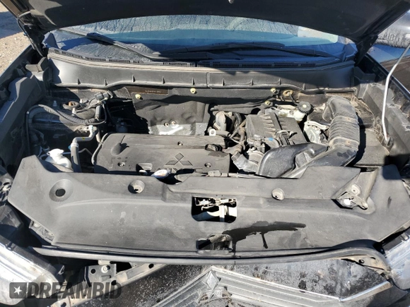 2017 Mitsubishi Outlander Sport ES 2.0 with VIN JA4AR3AU9HZ003851, listed as a Copart auction lot 46652185 with 80,775 mi miles and Salvage Title. Bid and sale history available at carsss.com. Image 11.