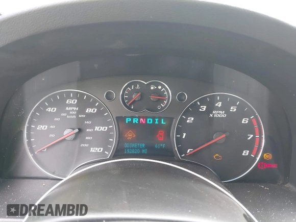 2009 Chevrolet Equinox LT w/2LT with VIN 2CNDL63F696252332, listed as a IAAI auction lot 41336535 with 192,820 mi miles. Bid and sale history available at carsss.com. Image 7.
