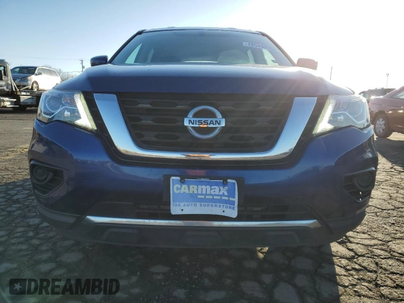 2017 Nissan Pathfinder SV with VIN 5N1DR2MM5HC632319, listed as a Copart auction lot 48549315 with 131,729 mi miles and Salvage Title. Bid and sale history available at carsss.com. Image 5.