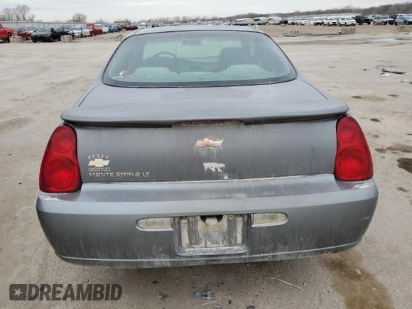 2006 Chevrolet Monte Carlo LT 3.5L with VIN 2G1WM15K269183021, listed as a Copart auction lot 50170575 with 218,426 mi miles and Salvage title. Bid and sale history available at DreamBid. Image 6.