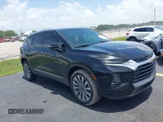 2022 Chevrolet Blazer Premier with VIN 3GNKBFR45NS177940, listed as a IAAI auction lot 42483925 with 42,865 mi miles and . Bid and sale history available at DreamBid. Image 1.